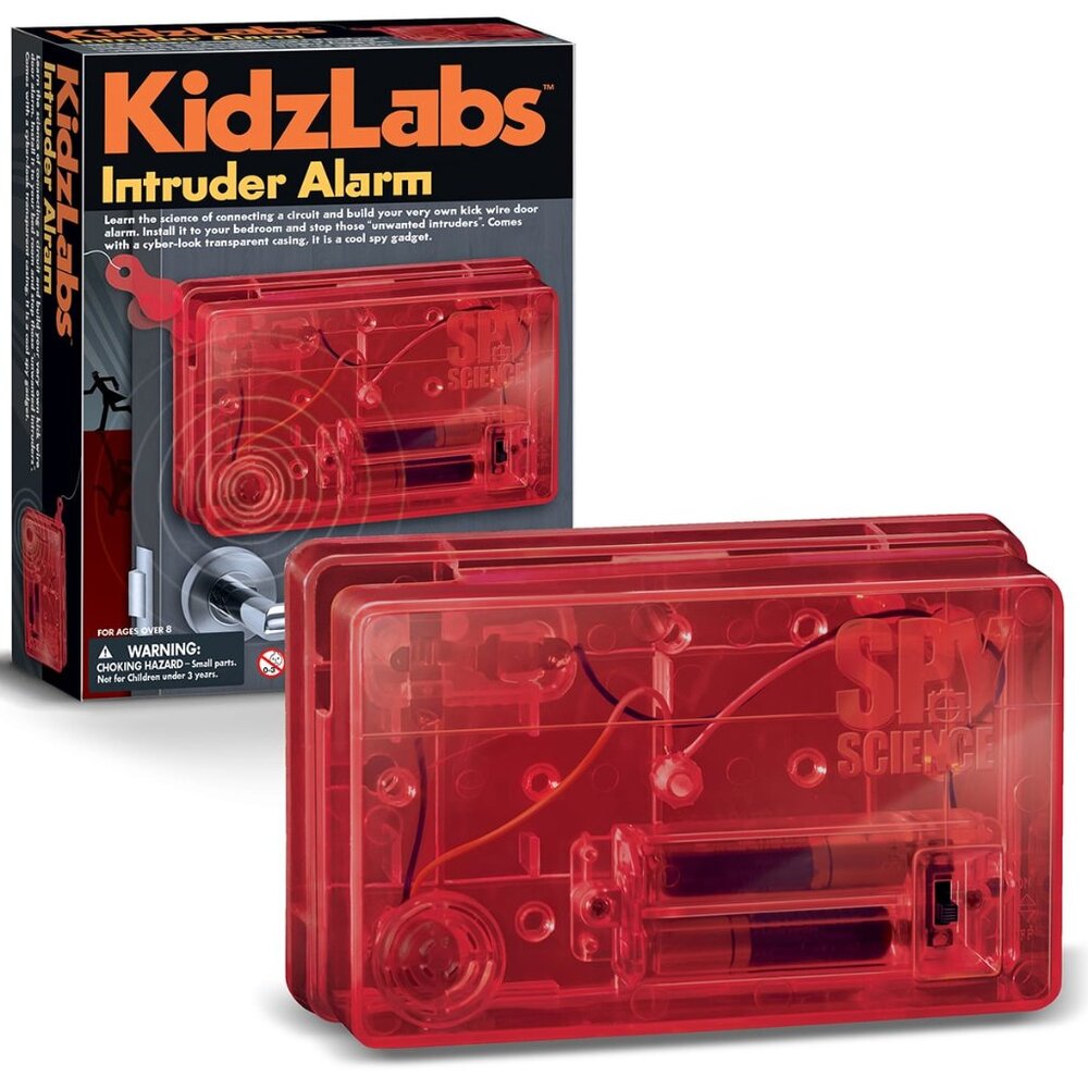 4M Science  KidzLabs - Intruder Alarm  Multilingual For Age 8+ New Sealed